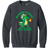 McGinn Elementary 'NJ Flame' Youth Heavy Blend Crewneck Sweatshirt