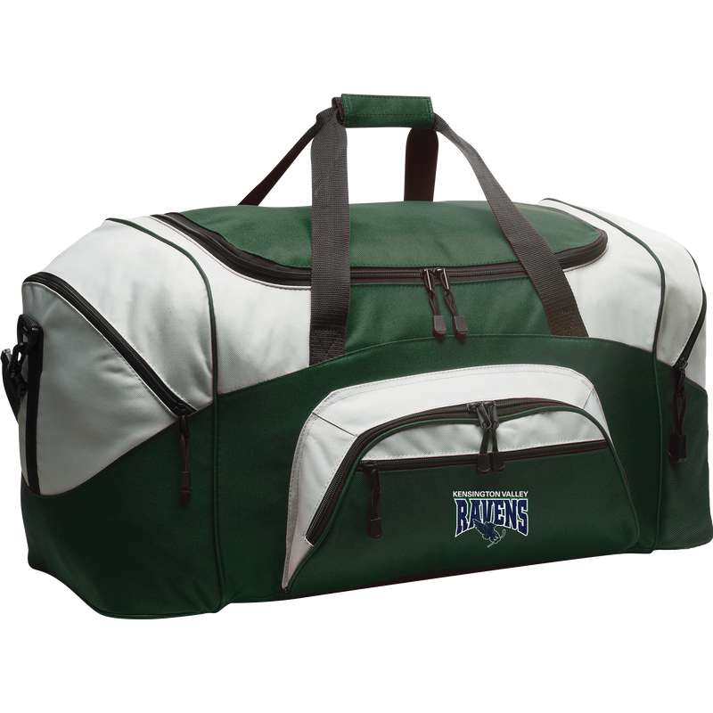 Kensington Valley Ravens Standard Colorblock Sport Duffel