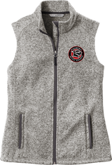 Palmyra Black Knights Ladies Sweater Fleece Vest