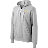 Mid-Fairfield AAA Lace Up Pullover Hooded Sweatshirt=